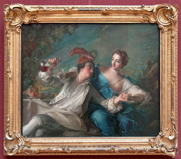 L'Amour et la Folie by Jean-Marc Nattier (le Jeune), 1744